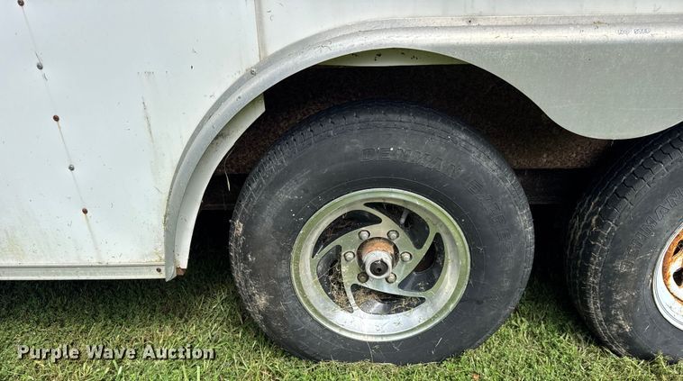 image for item DJ9714 2002 Cargo Mate enclosed cargo trailer