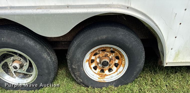 image for item DJ9714 2002 Cargo Mate enclosed cargo trailer