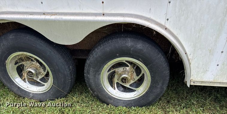 image for item DJ9714 2002 Cargo Mate enclosed cargo trailer