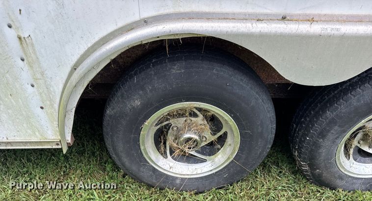 image for item DJ9714 2002 Cargo Mate enclosed cargo trailer