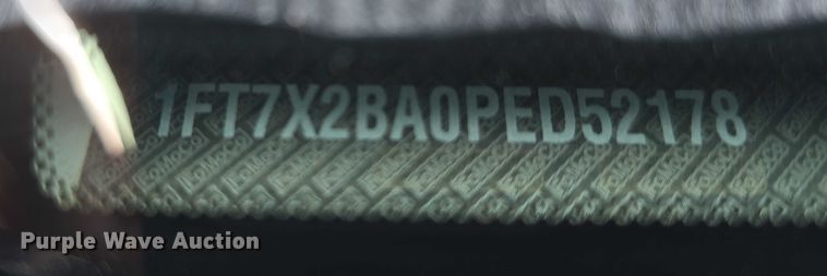 image for item DR3985 2023 Ford F250 XL SuperCab pickup truck