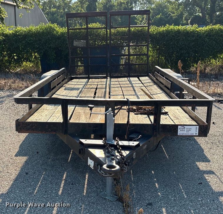 image for item DT3267 1986 TEXA utility trailer