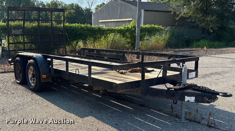 image for item DT3267 1986 TEXA utility trailer
