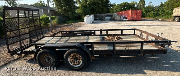image for item DT3267 1986 TEXA utility trailer