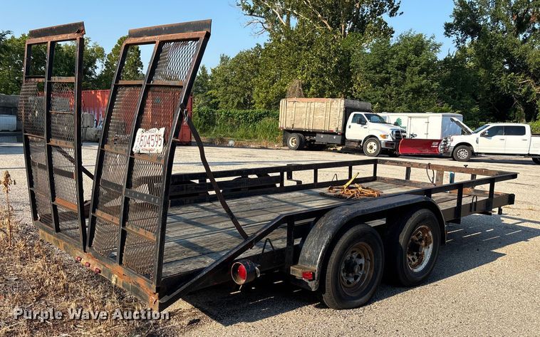 image for item DT3267 1986 TEXA utility trailer