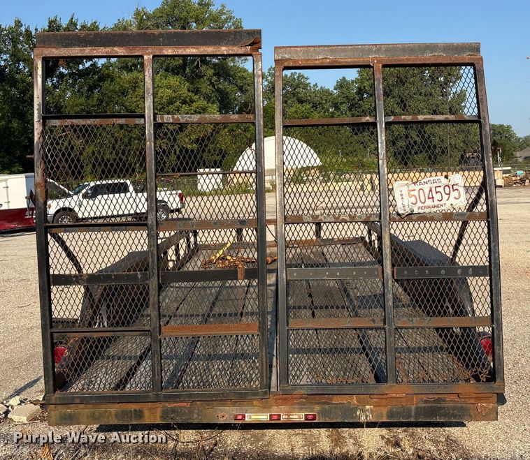 image for item DT3267 1986 TEXA utility trailer