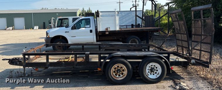 image for item DT3267 1986 TEXA utility trailer