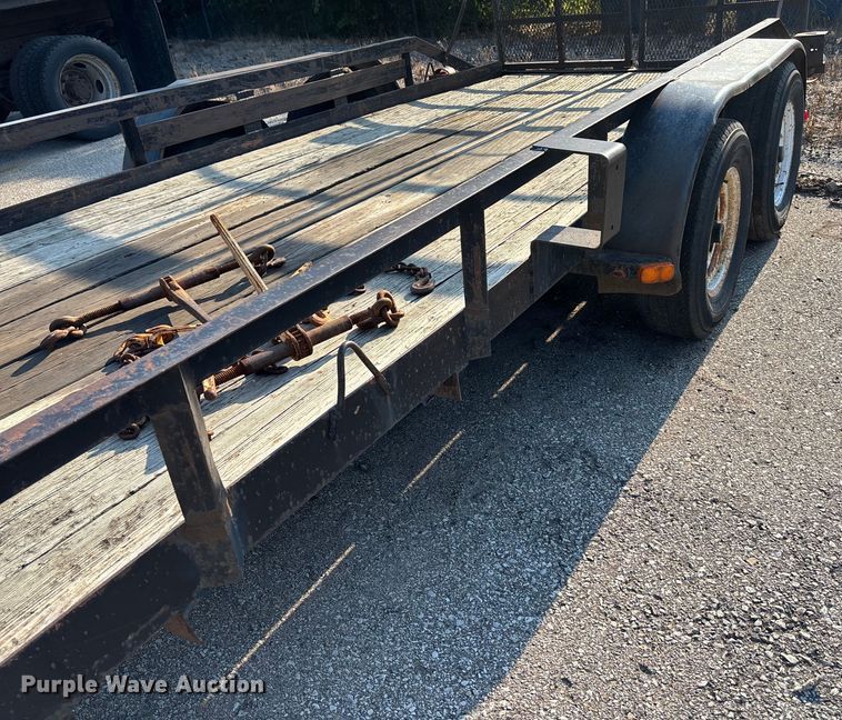 image for item DT3267 1986 TEXA utility trailer