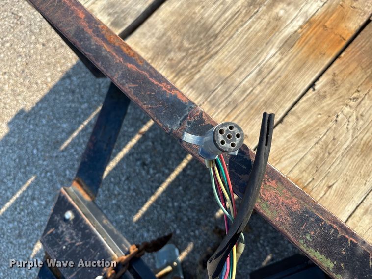 image for item DT3267 1986 TEXA utility trailer