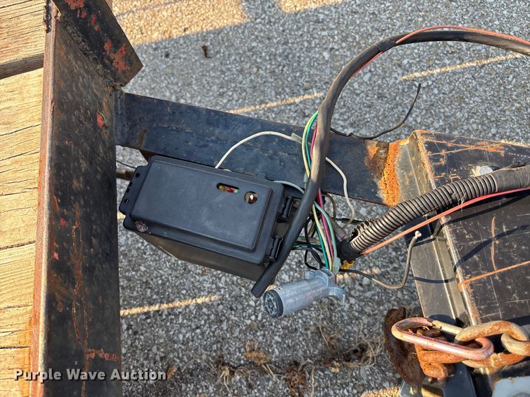 image for item DT3267 1986 TEXA utility trailer