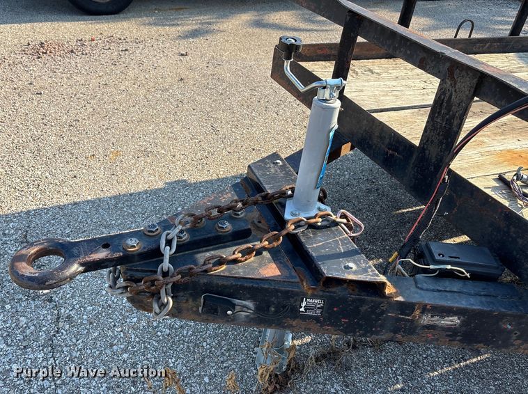 image for item DT3267 1986 TEXA utility trailer