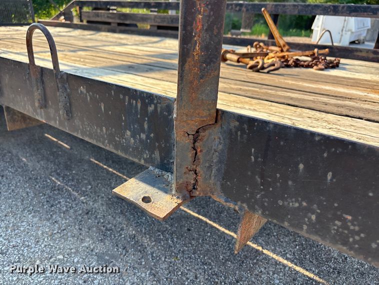 image for item DT3267 1986 TEXA utility trailer