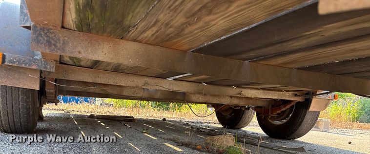 image for item DT3267 1986 TEXA utility trailer