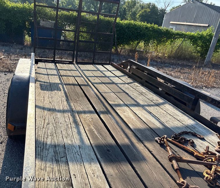 image for item DT3267 1986 TEXA utility trailer