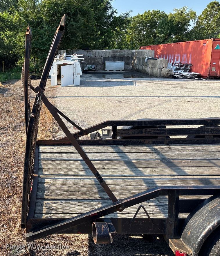 image for item DT3267 1986 TEXA utility trailer