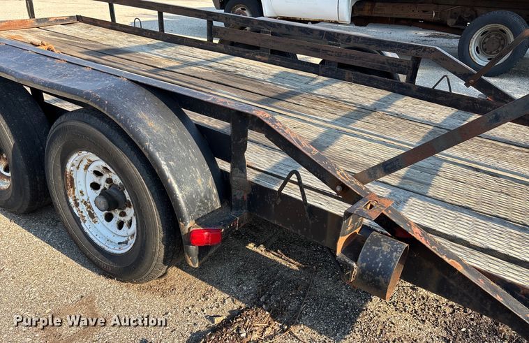 image for item DT3267 1986 TEXA utility trailer