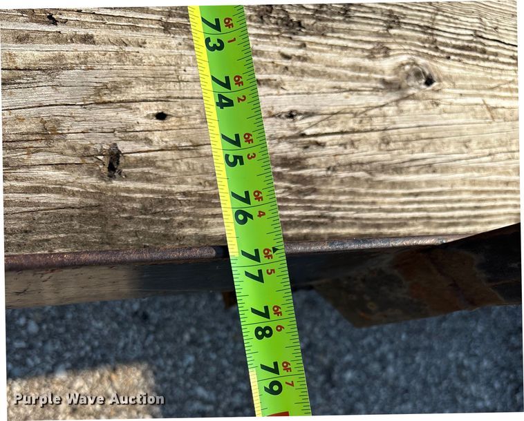 image for item DT3267 1986 TEXA utility trailer