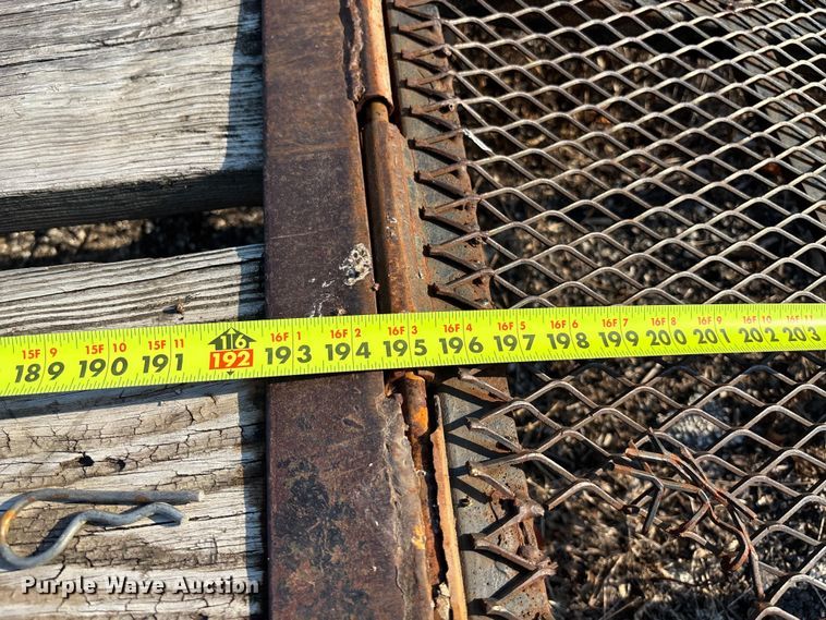 image for item DT3267 1986 TEXA utility trailer