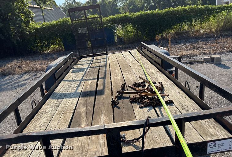 image for item DT3267 1986 TEXA utility trailer