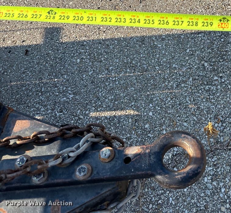 image for item DT3267 1986 TEXA utility trailer