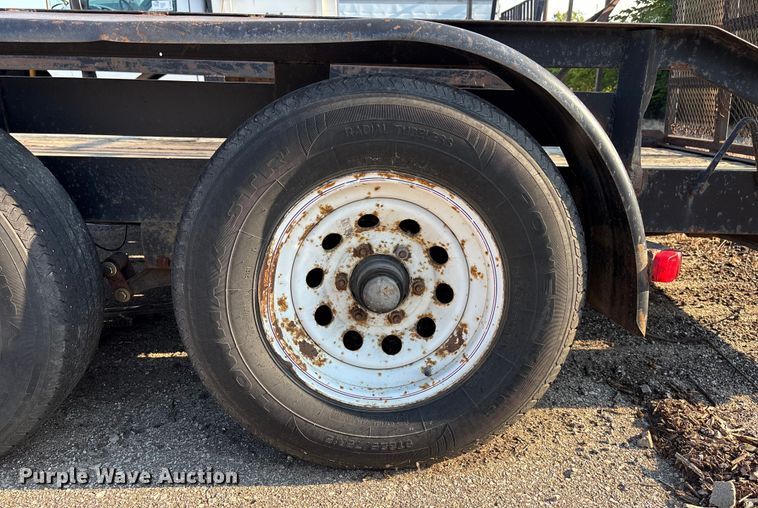 image for item DT3267 1986 TEXA utility trailer