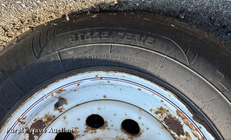 image for item DT3267 1986 TEXA utility trailer