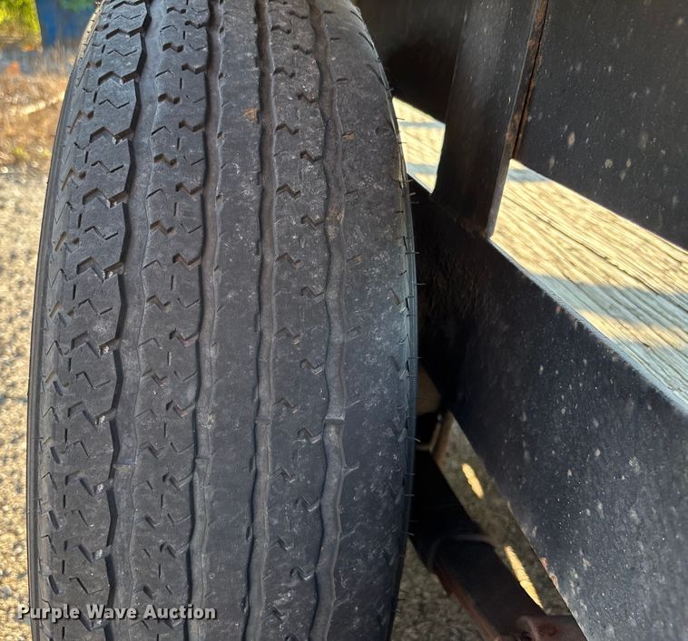 image for item DT3267 1986 TEXA utility trailer