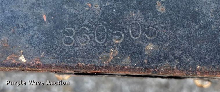 image for item DT3267 1986 TEXA utility trailer