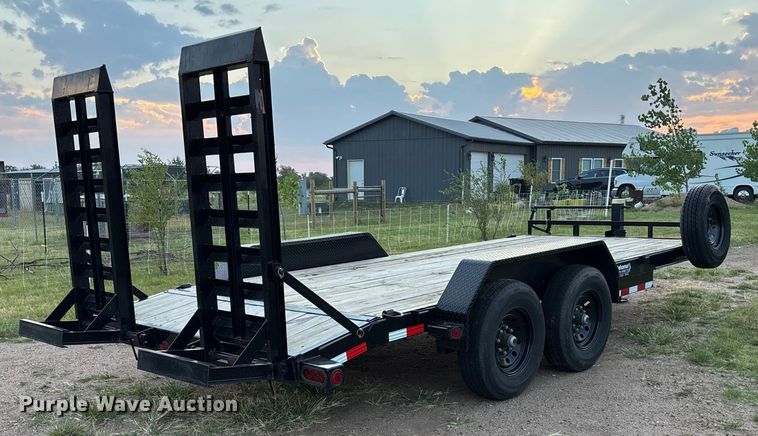 image for item DT3337 2022 Load Trail Carhauler tilt deck equipment trailer