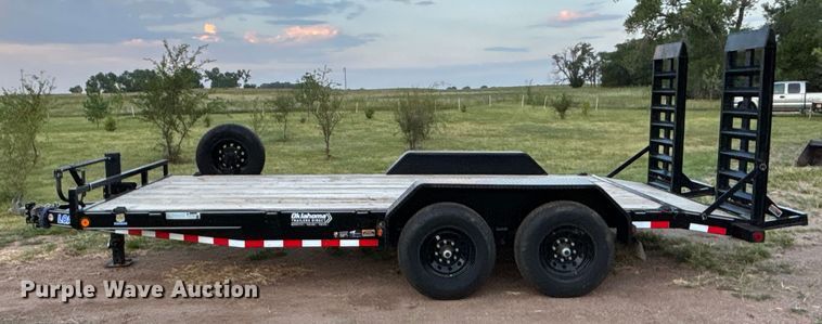 image for item DT3337 2022 Load Trail Carhauler tilt deck equipment trailer