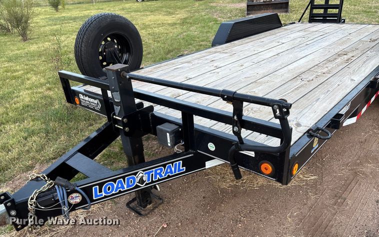 image for item DT3337 2022 Load Trail Carhauler tilt deck equipment trailer