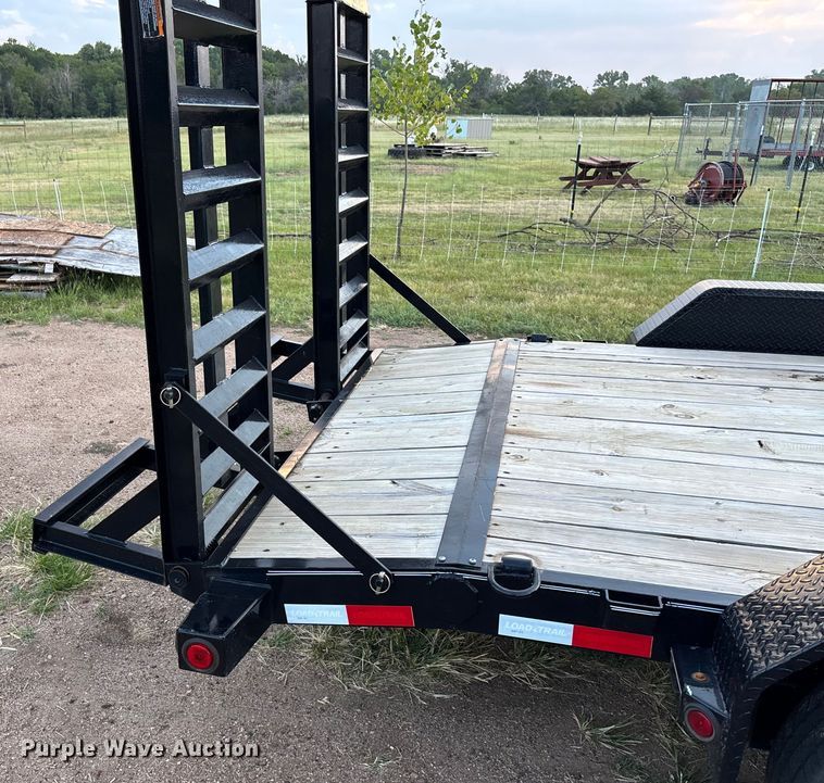 image for item DT3337 2022 Load Trail Carhauler tilt deck equipment trailer