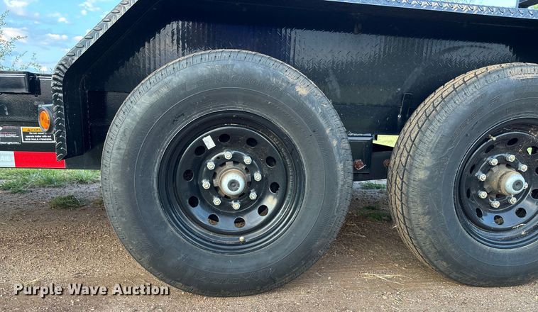 image for item DT3337 2022 Load Trail Carhauler tilt deck equipment trailer