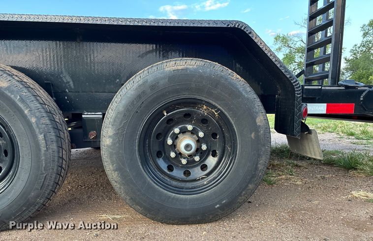 image for item DT3337 2022 Load Trail Carhauler tilt deck equipment trailer