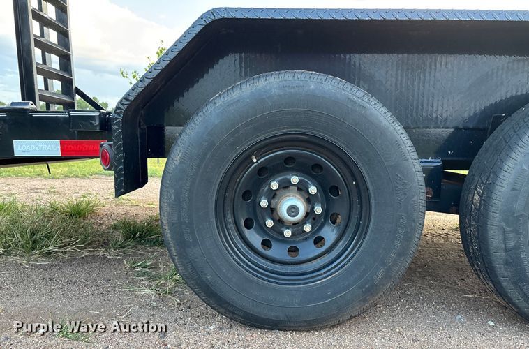 image for item DT3337 2022 Load Trail Carhauler tilt deck equipment trailer