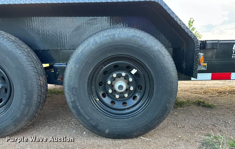 image for item DT3337 2022 Load Trail Carhauler tilt deck equipment trailer