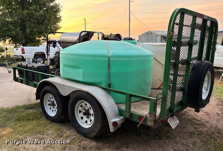 image for item DT3427 2008 PJ Trailer pressure washer trailer