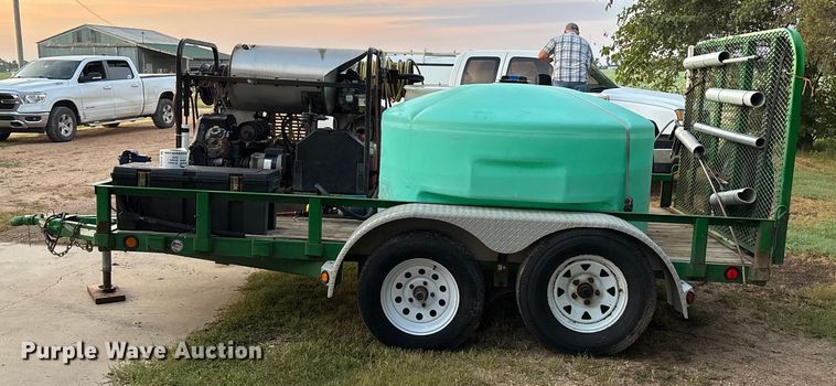 image for item DT3427 2008 PJ Trailer pressure washer trailer