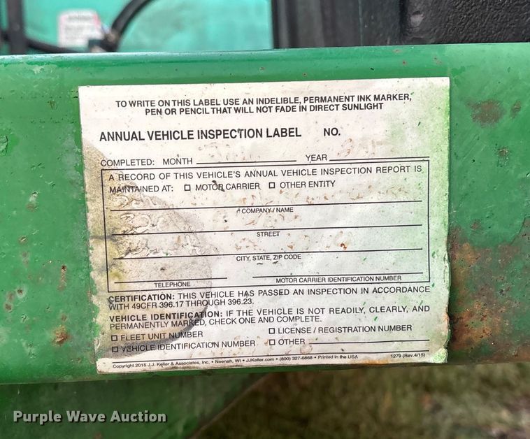 image for item DT3427 2008 PJ Trailer pressure washer trailer