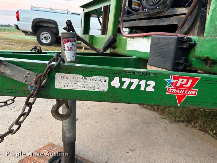 image for item DT3427 2008 PJ Trailer pressure washer trailer