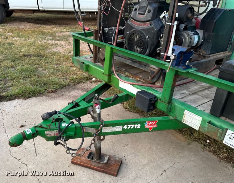 image for item DT3427 2008 PJ Trailer pressure washer trailer