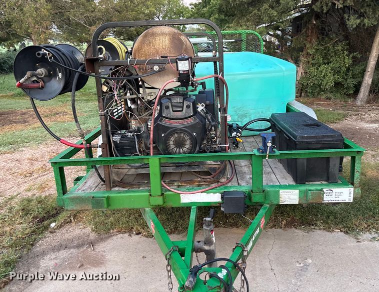 image for item DT3427 2008 PJ Trailer pressure washer trailer