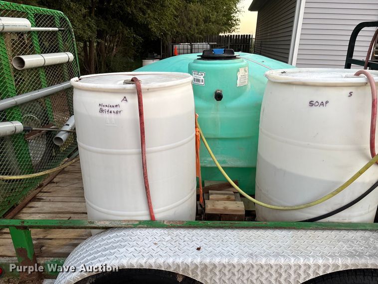 image for item DT3427 2008 PJ Trailer pressure washer trailer