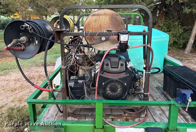 image for item DT3427 2008 PJ Trailer pressure washer trailer