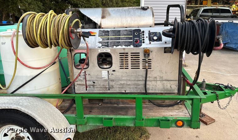 image for item DT3427 2008 PJ Trailer pressure washer trailer