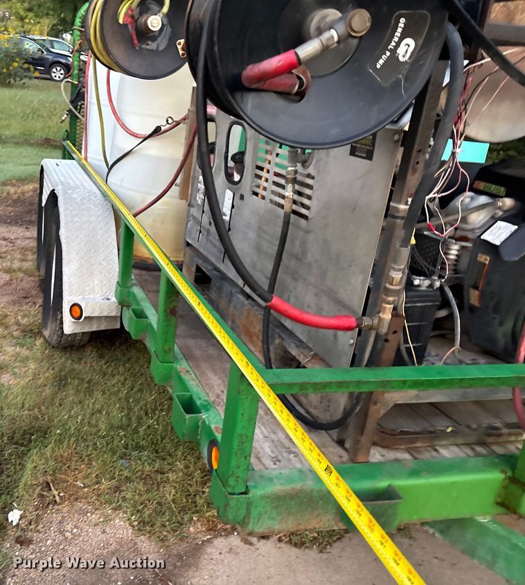 image for item DT3427 2008 PJ Trailer pressure washer trailer
