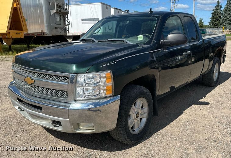 image for item DT6256 2012 Chevrolet Silverado 1500 Ext. Cab pickup truck