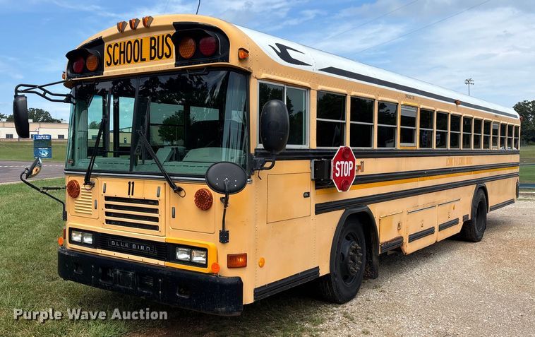 image for item DU1253 2006 Blue Bird All American school bus