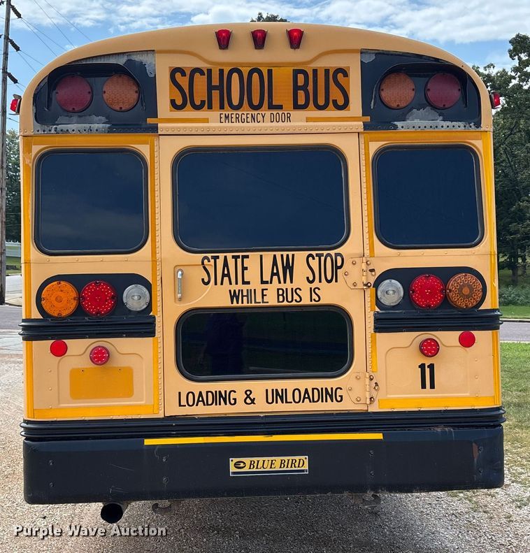 image for item DU1253 2006 Blue Bird All American school bus