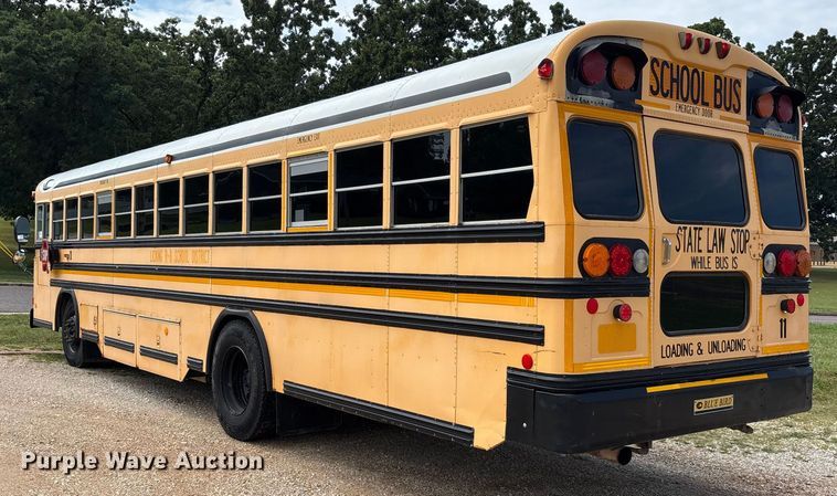 image for item DU1253 2006 Blue Bird All American school bus